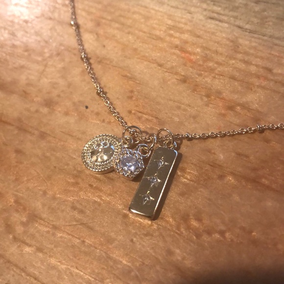 AE Gold Charm Necklace - Picture 3 of 4